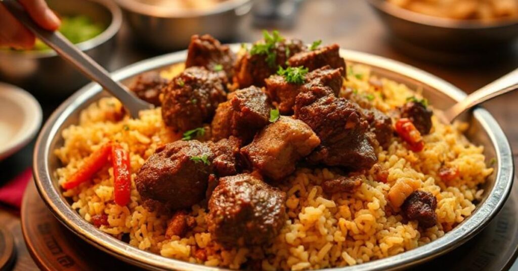 How to Serve Biryani?