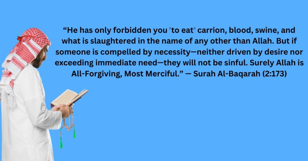 Which Verses Mention That Pork is Forbidden