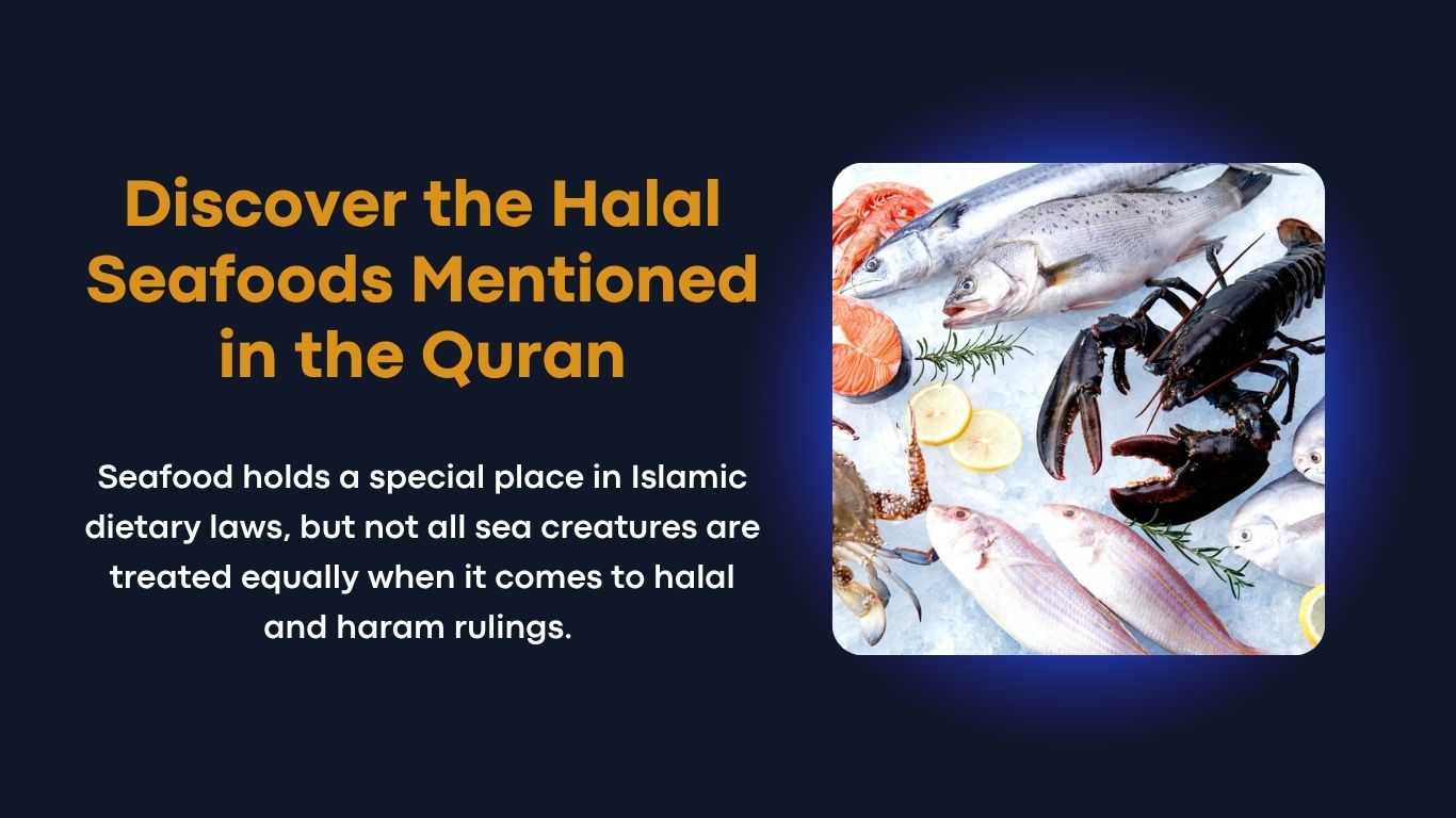 Seafoods mentioned in Quran