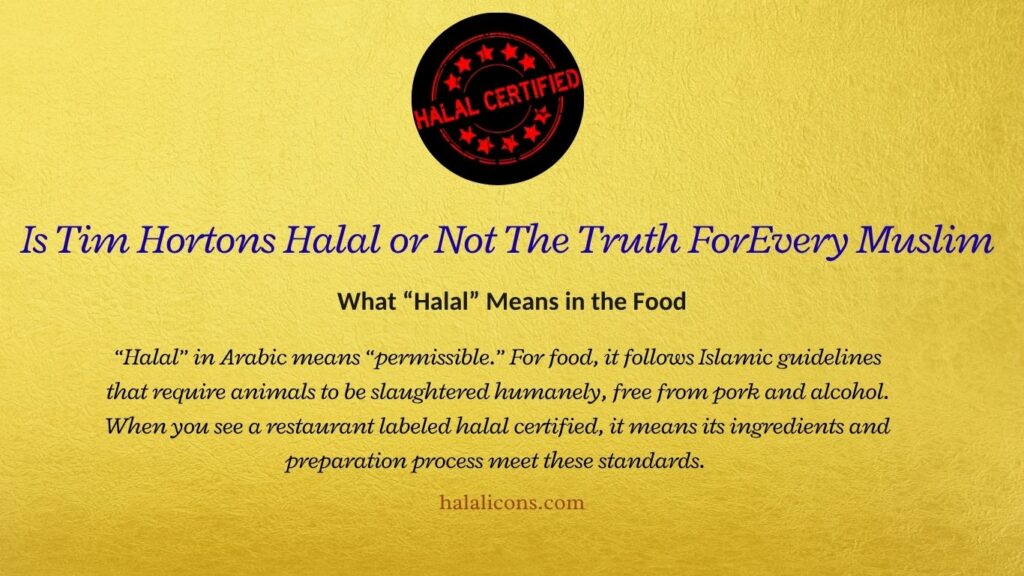 What “Halal” Means in the Food