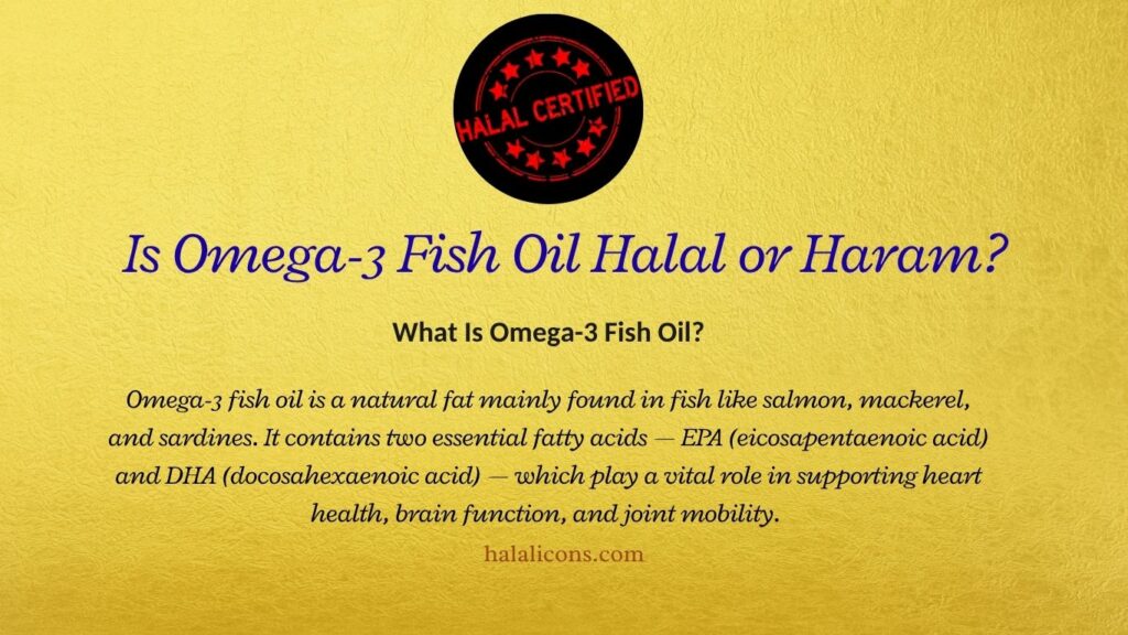 What Is Omega-3 Fish Oil?