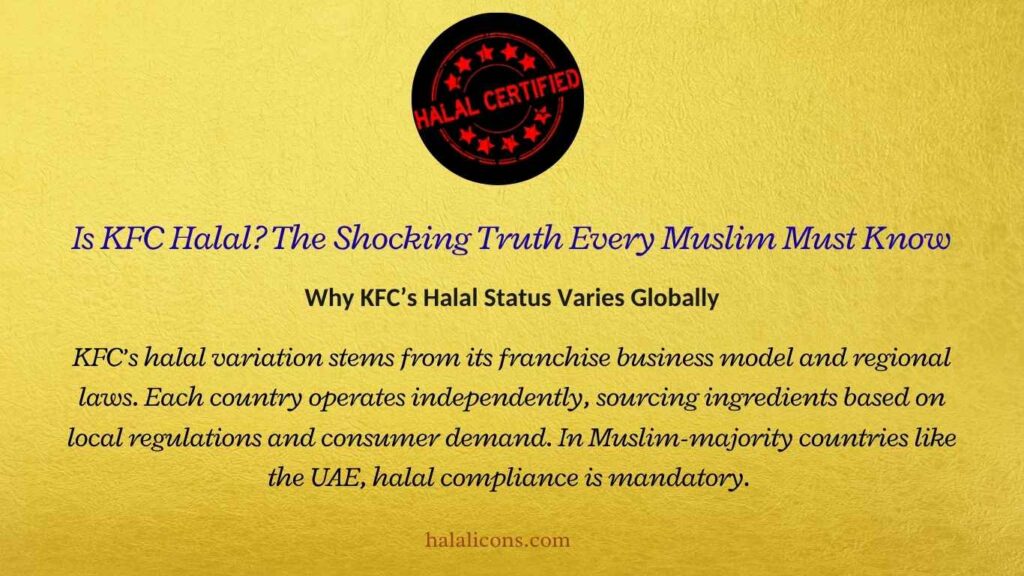 Why KFC’s Halal Status Varies Globally