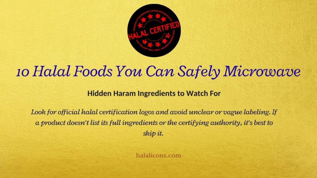 how to check hidden haram ingredients