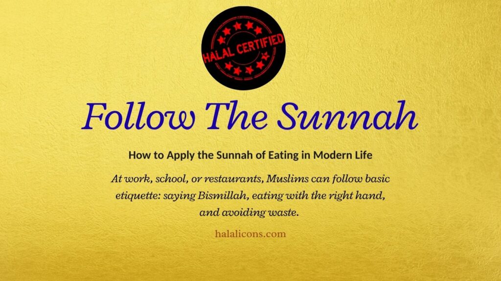 How to Apply the Sunnah of Eating